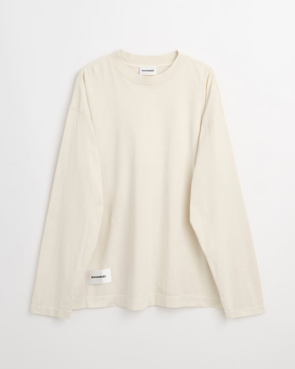 Full long sleeve t-shirt | Washed birch jersey