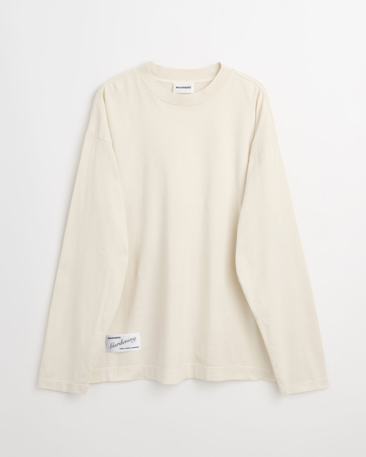 Full long sleeve t-shirt | Washed birch jersey
