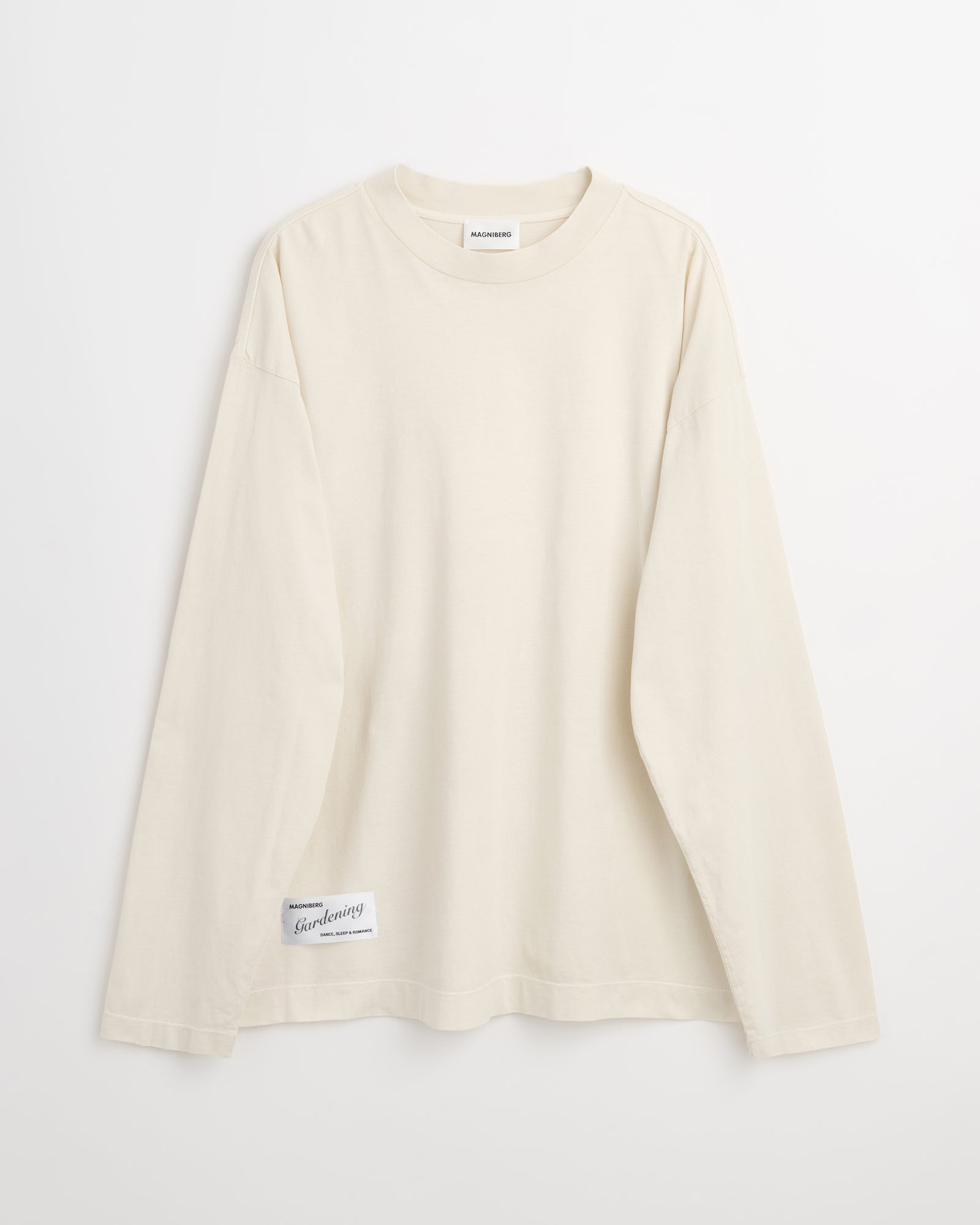 Full long sleeve t-shirt | Washed birch jersey