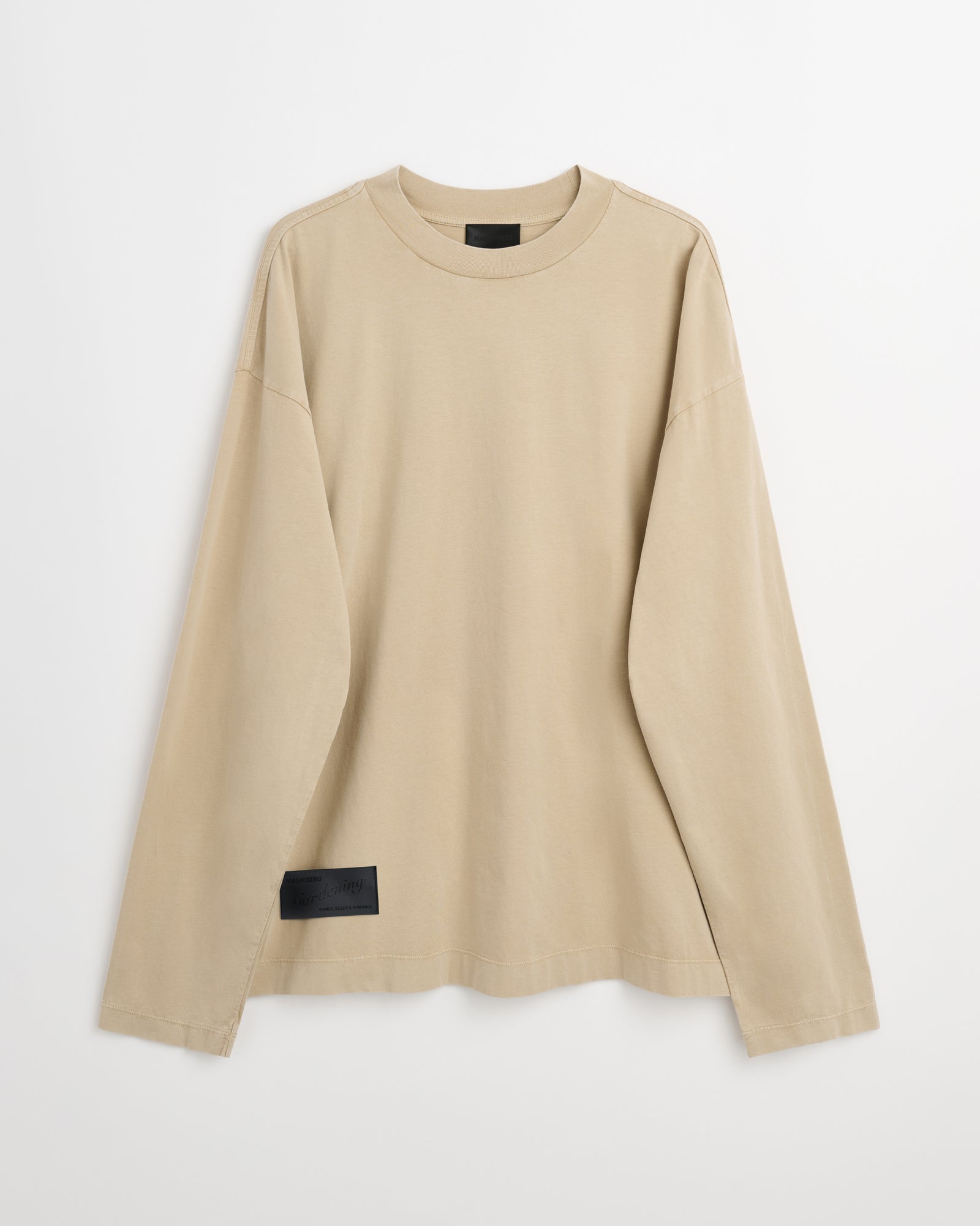 Full long sleeve t-shirt | Washed sand jersey