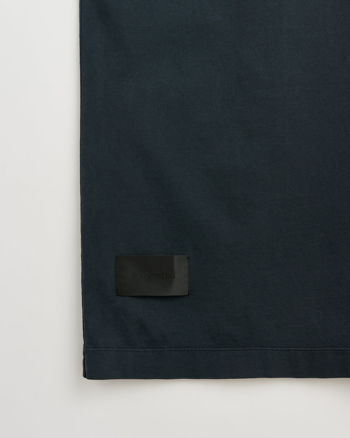 Full long sleeve dress | Washed black Jersey