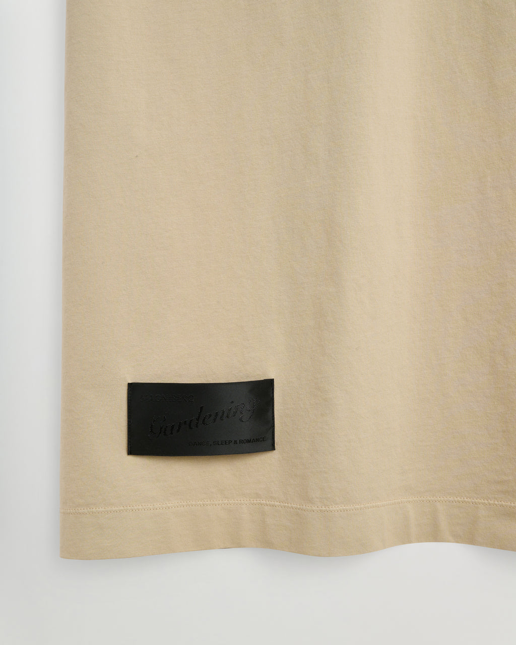 Full long sleeve dress | Washed sand Jersey