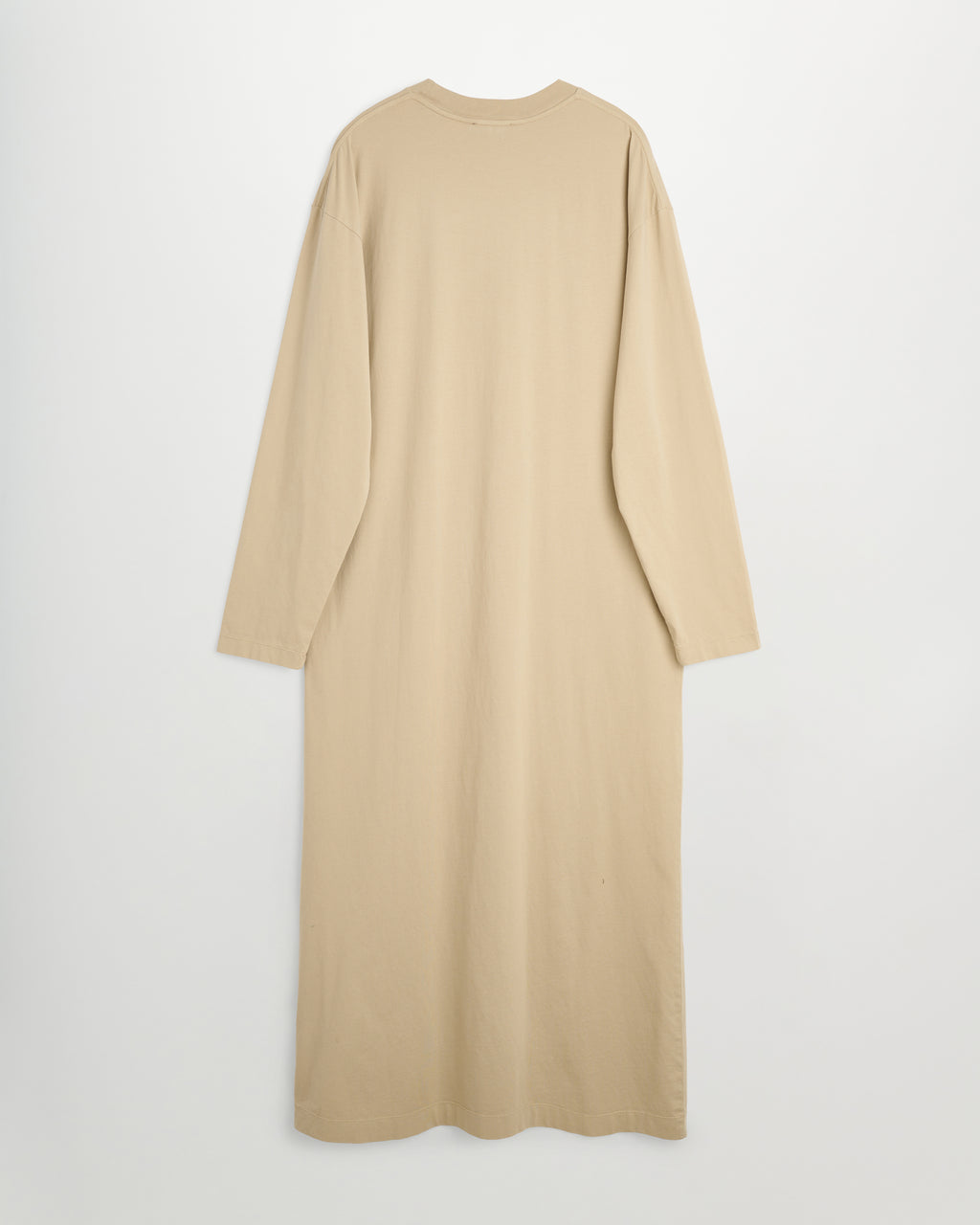 Full long sleeve dress | Washed sand Jersey