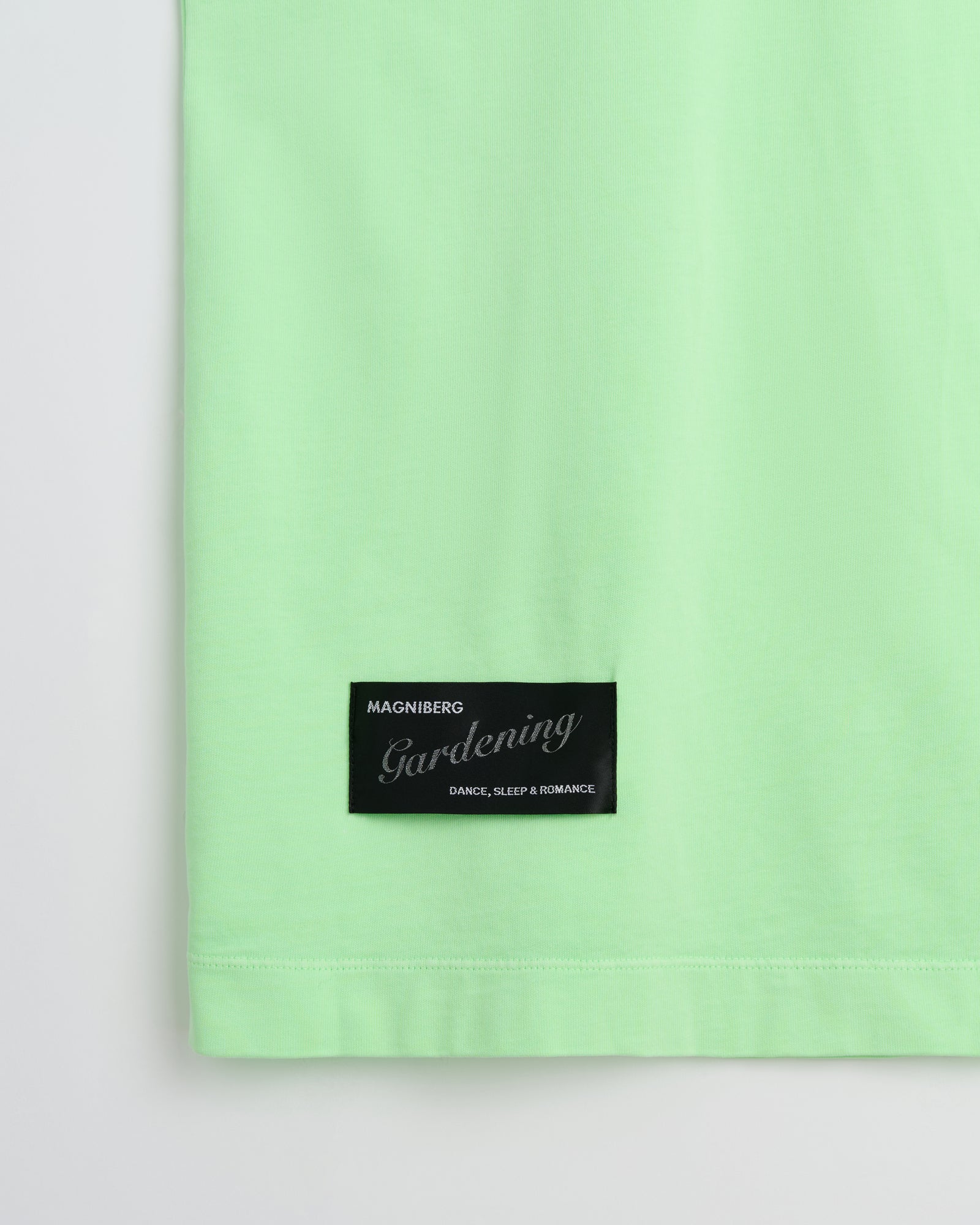 Full LS neon t-shirt | Washed neon green Jersey