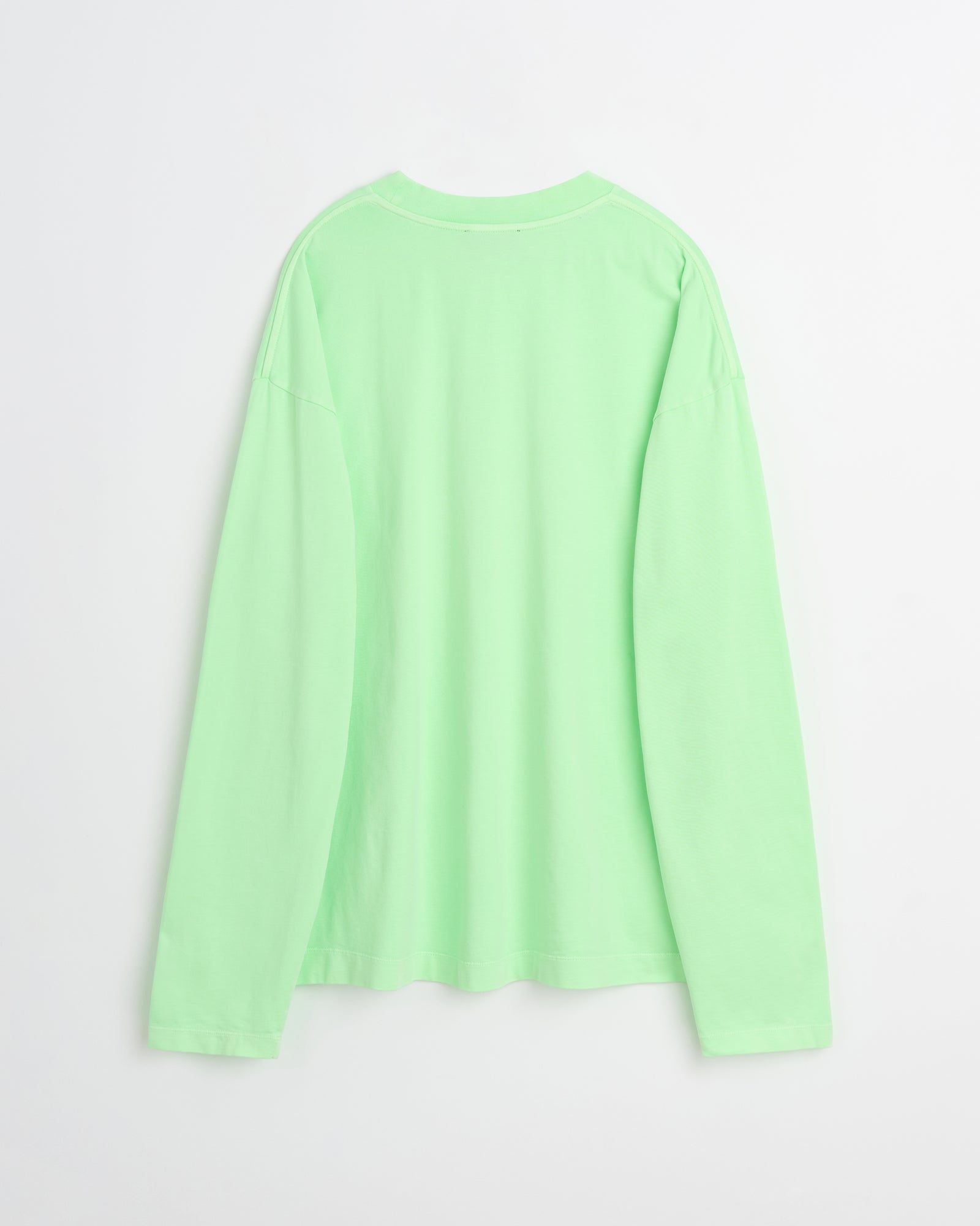 Full LS neon t-shirt | Washed neon green Jersey