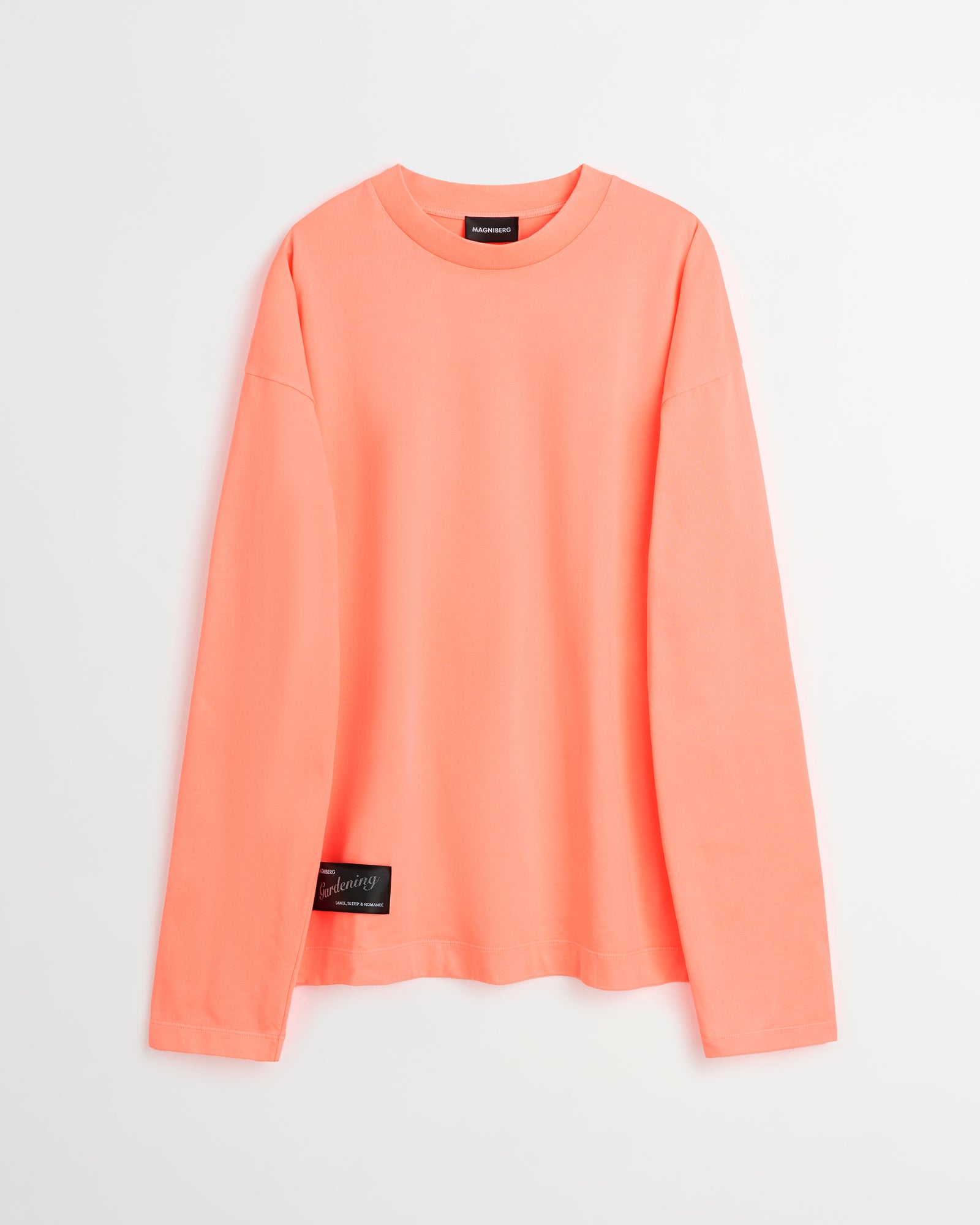 Full LS neon t-shirt | Washed neon orange Jersey