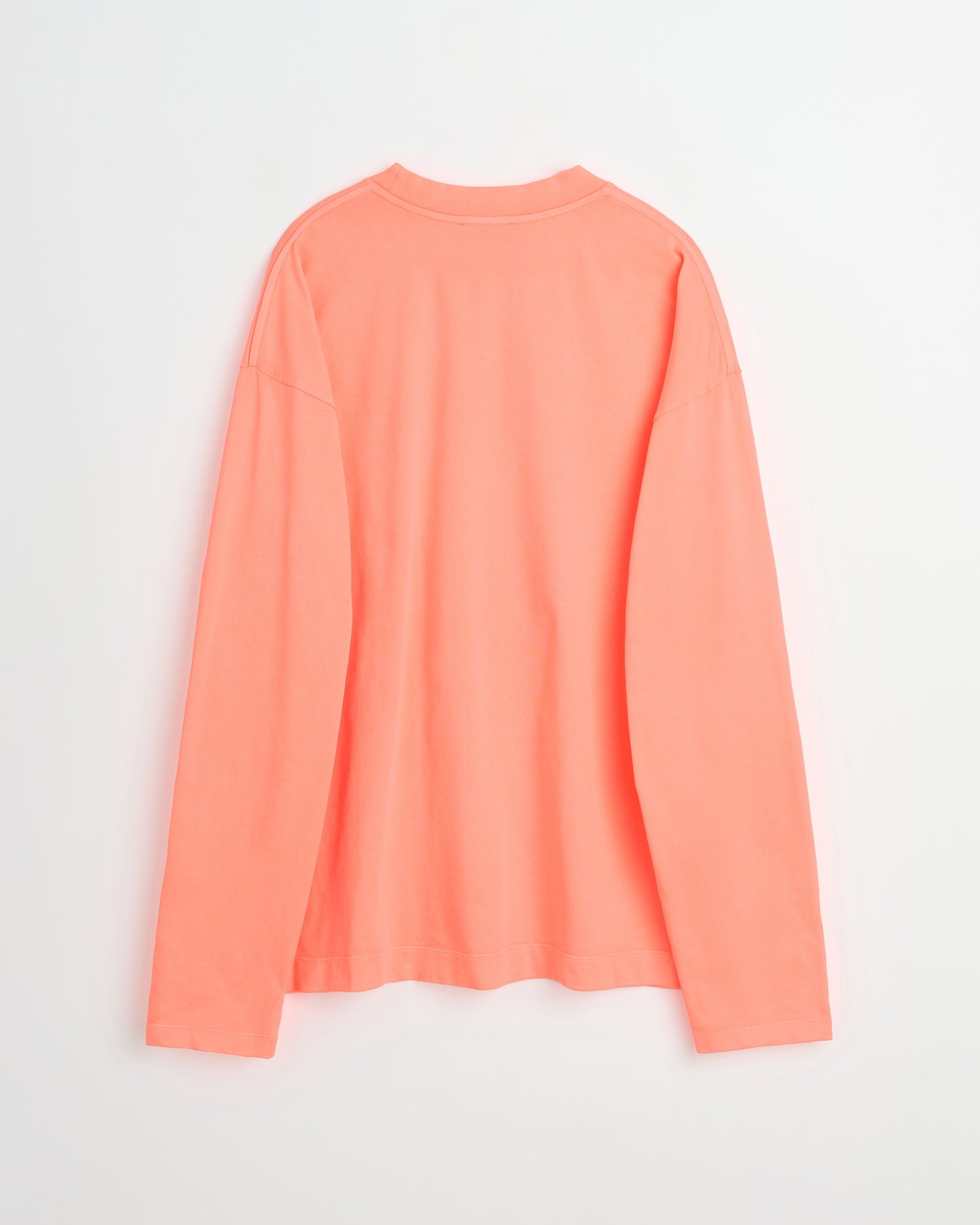 Full LS neon t-shirt | Washed neon orange Jersey