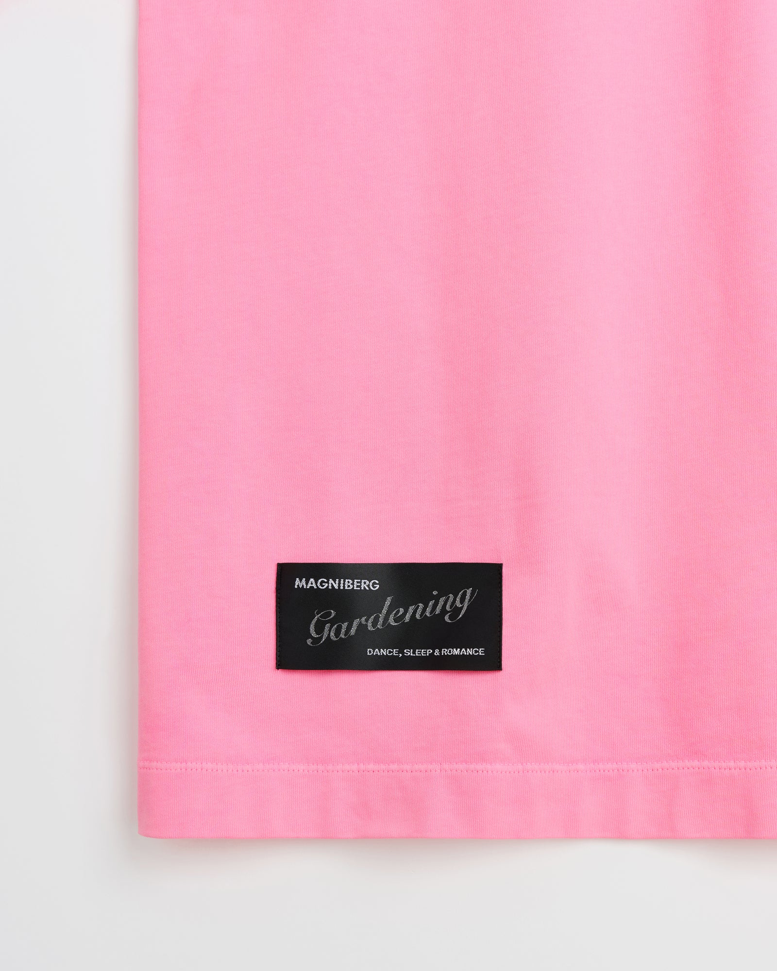 Full LS neon t-shirt | Washed neon pink Jersey