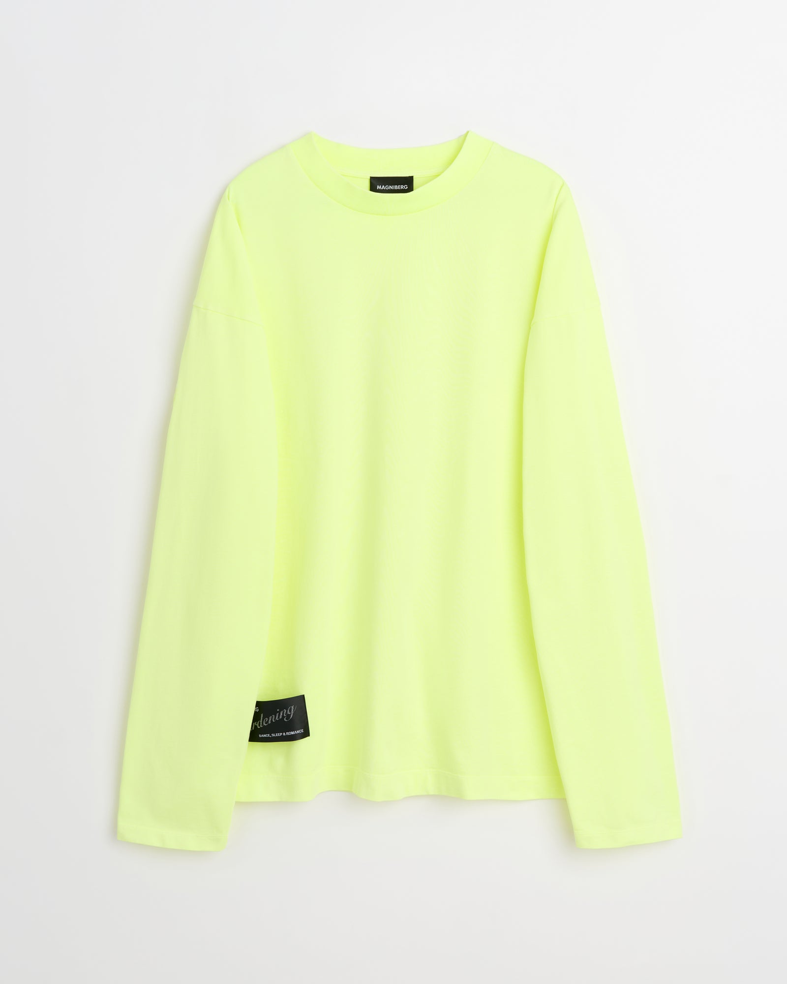Full LS neon t-shirt | Washed neon yellow Jersey
