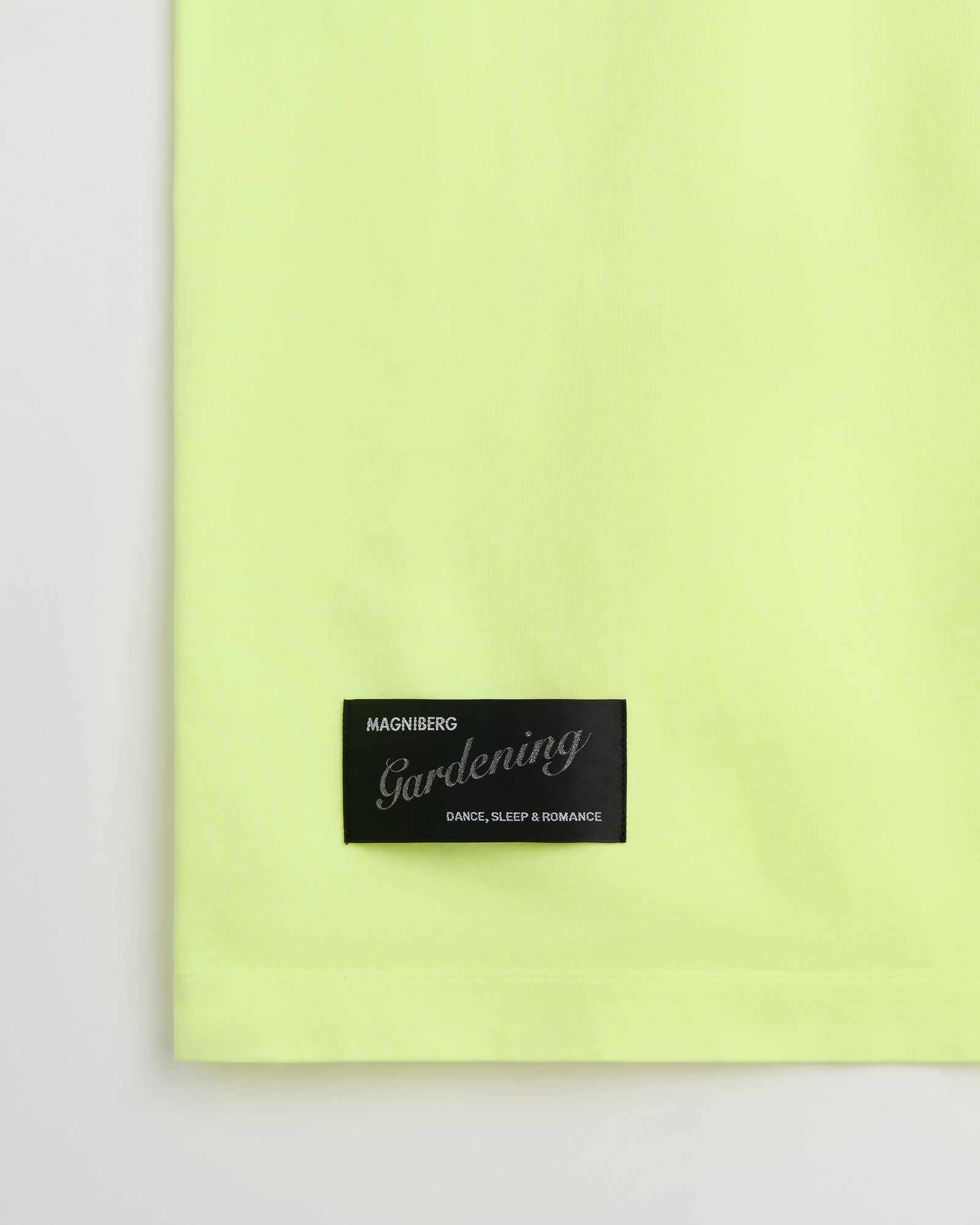 Full LS neon t-shirt | Washed neon yellow Jersey
