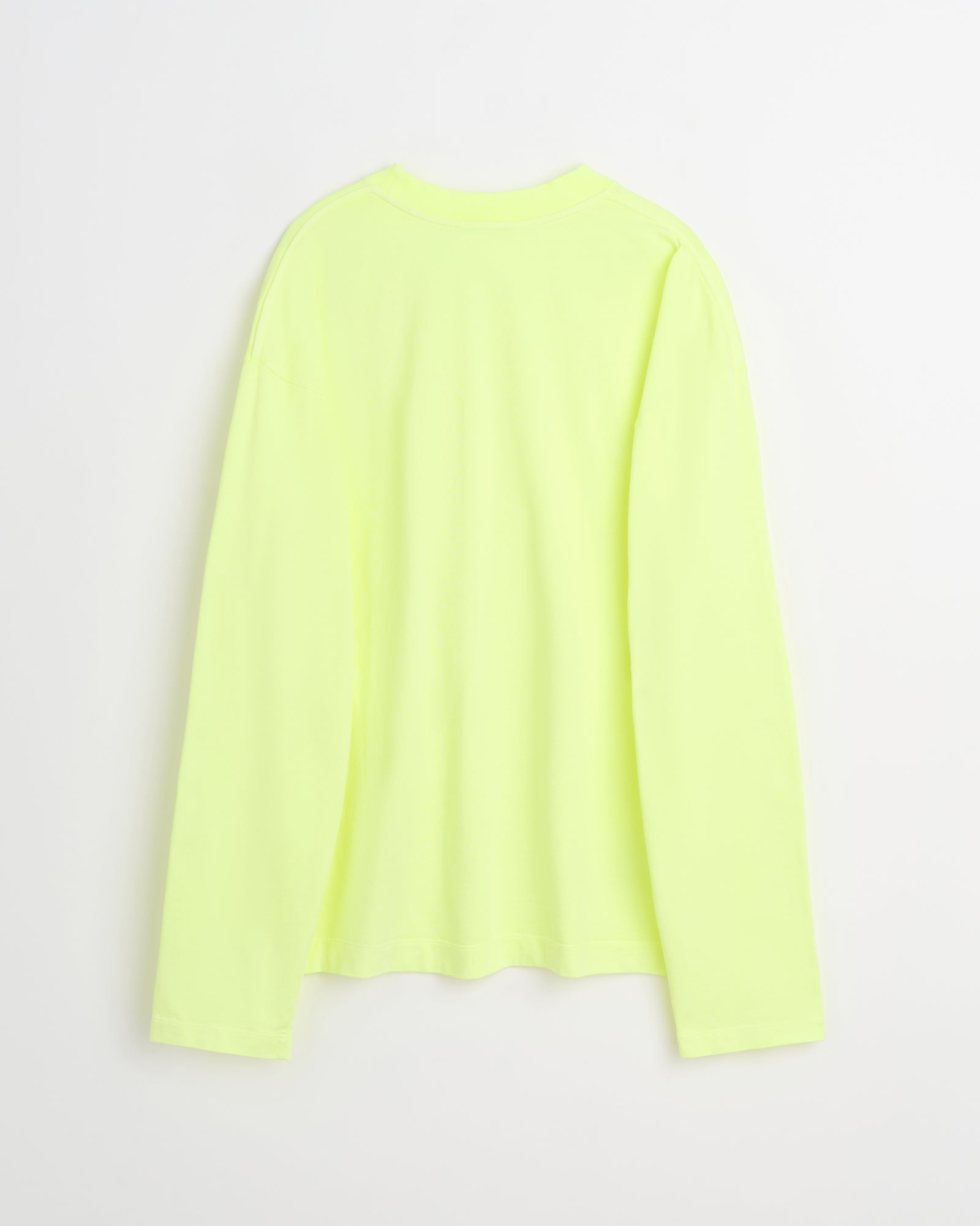 Full LS neon t-shirt | Washed neon yellow Jersey