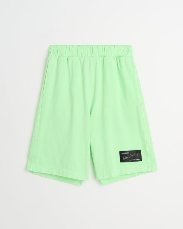 Glow neon shorts | Washed neon green Jersey