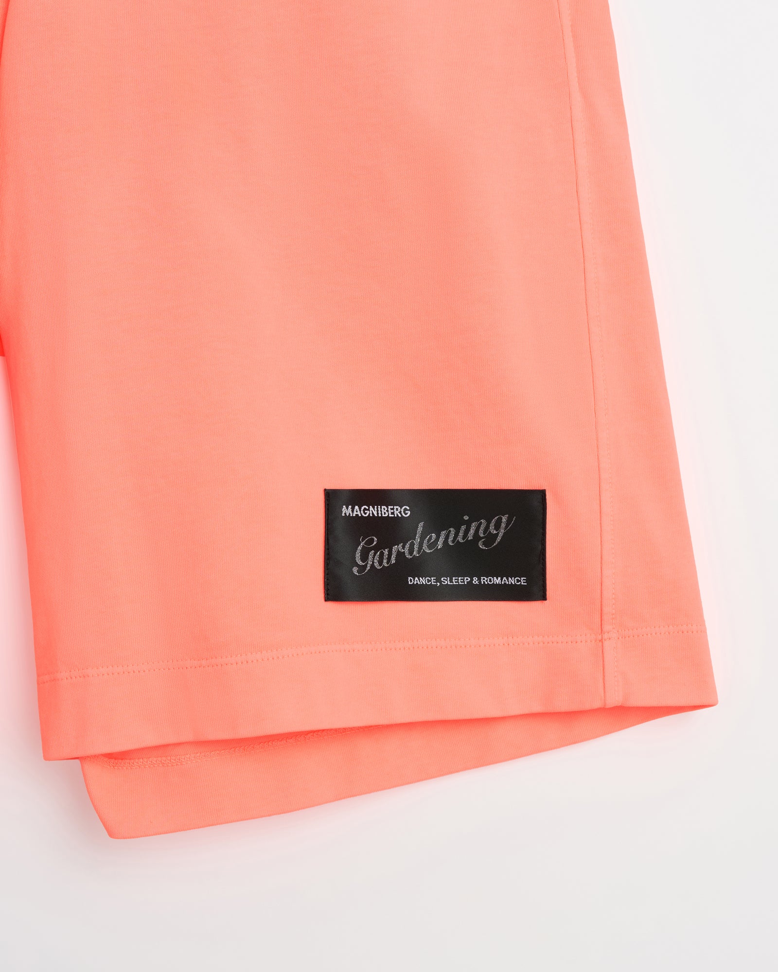 Glow neon shorts | Washed neon orange Jersey