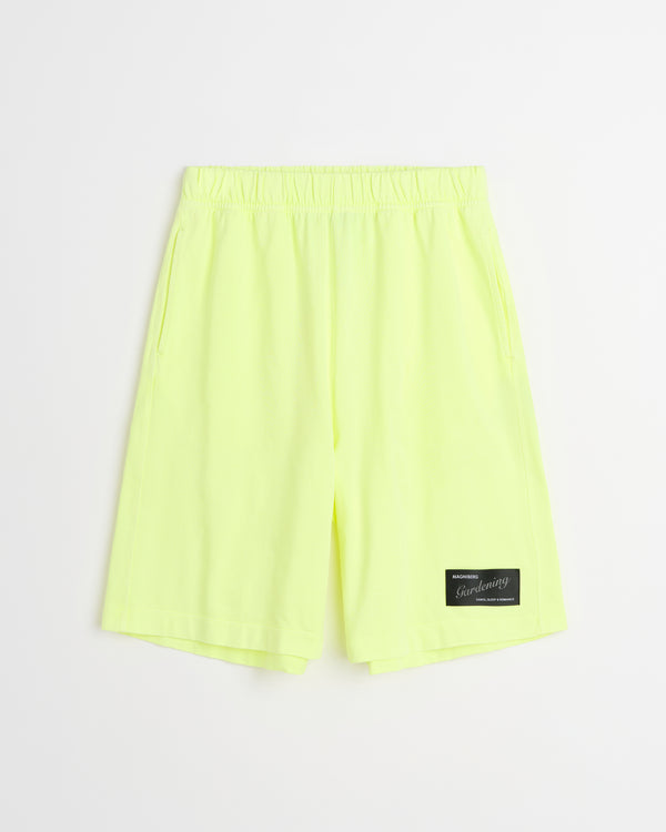 Glow neon shorts | Washed neon yellow Jersey