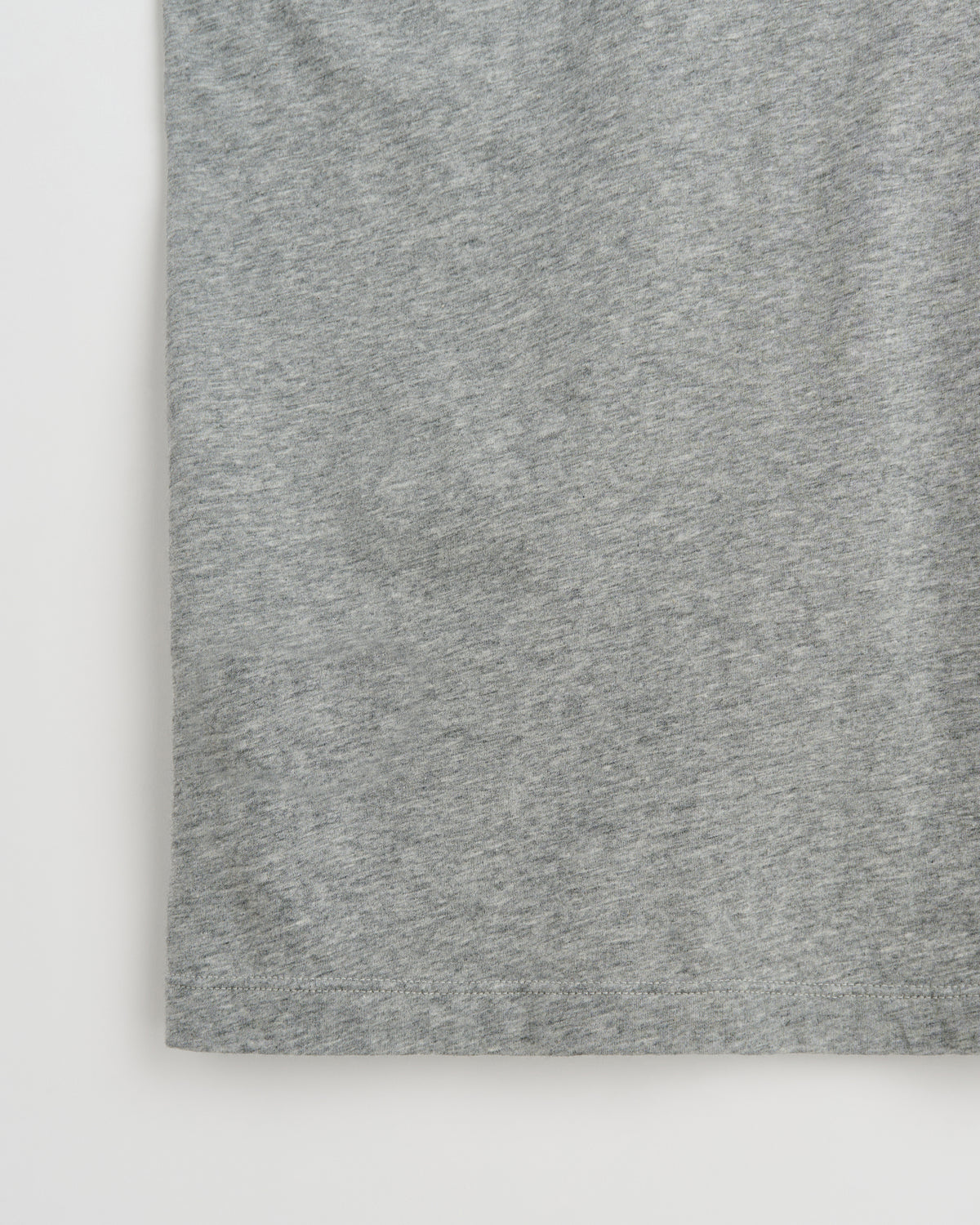 Smooth Home t-shirt | Washed grey melange Jersey