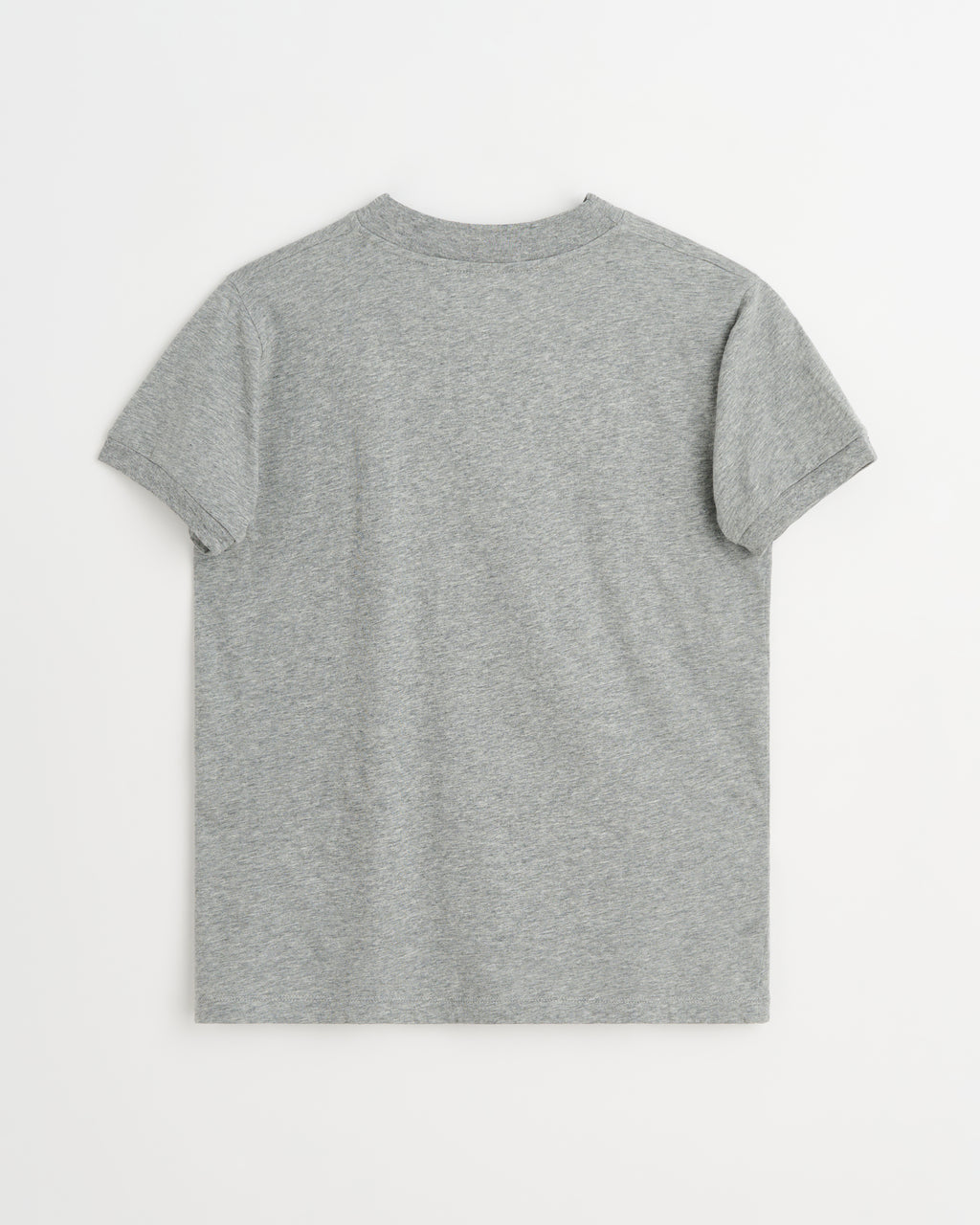 Smooth Home t-shirt | Washed grey melange Jersey