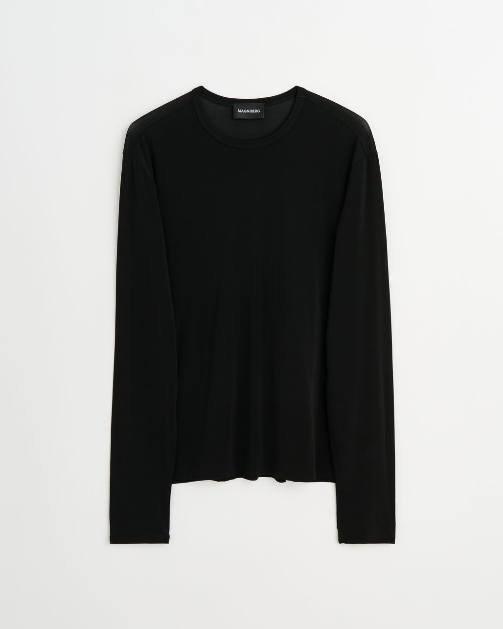 Love long sleeve shirt | Sheer black Viscose