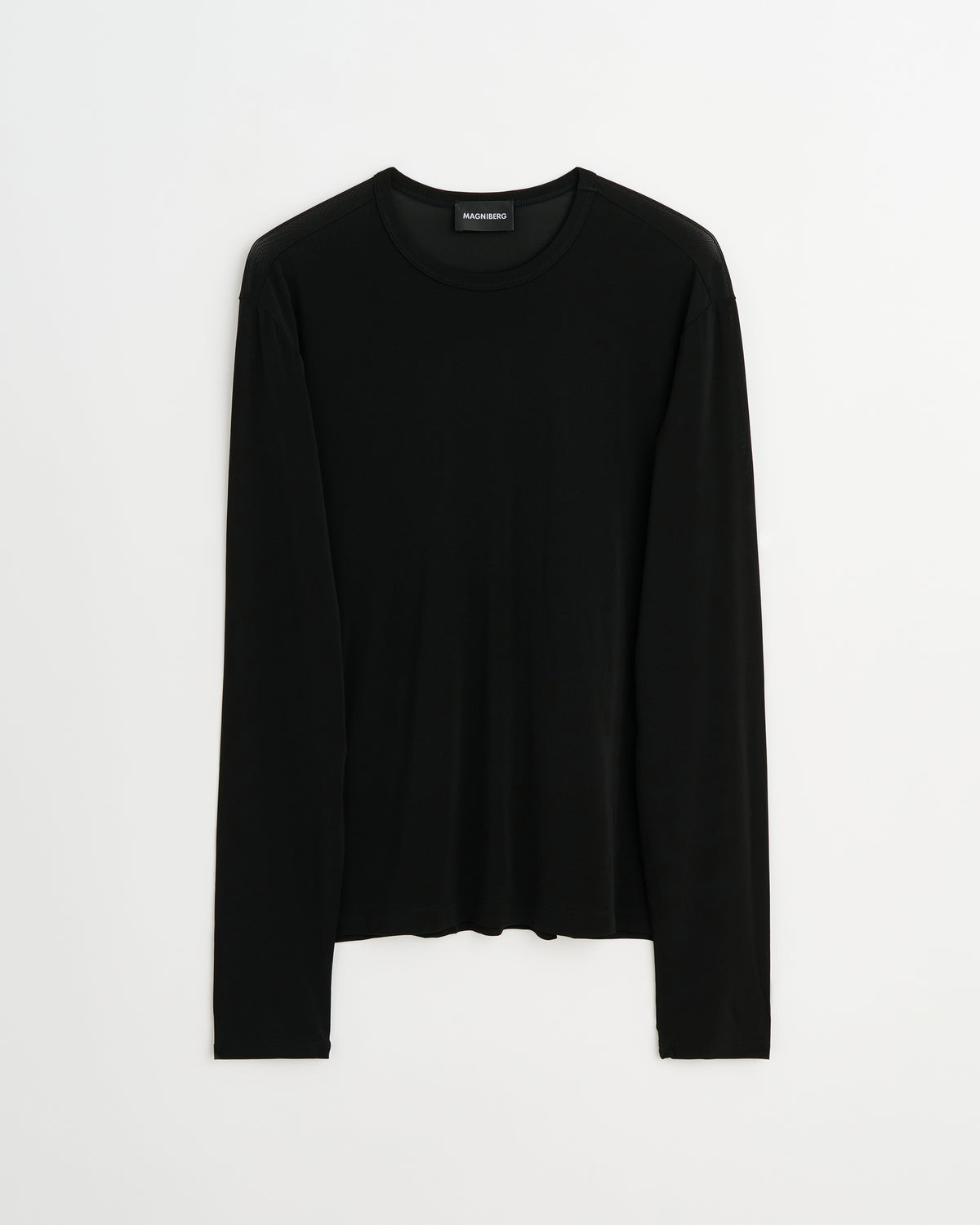 Love long sleeve shirt | Sheer black Viscose
