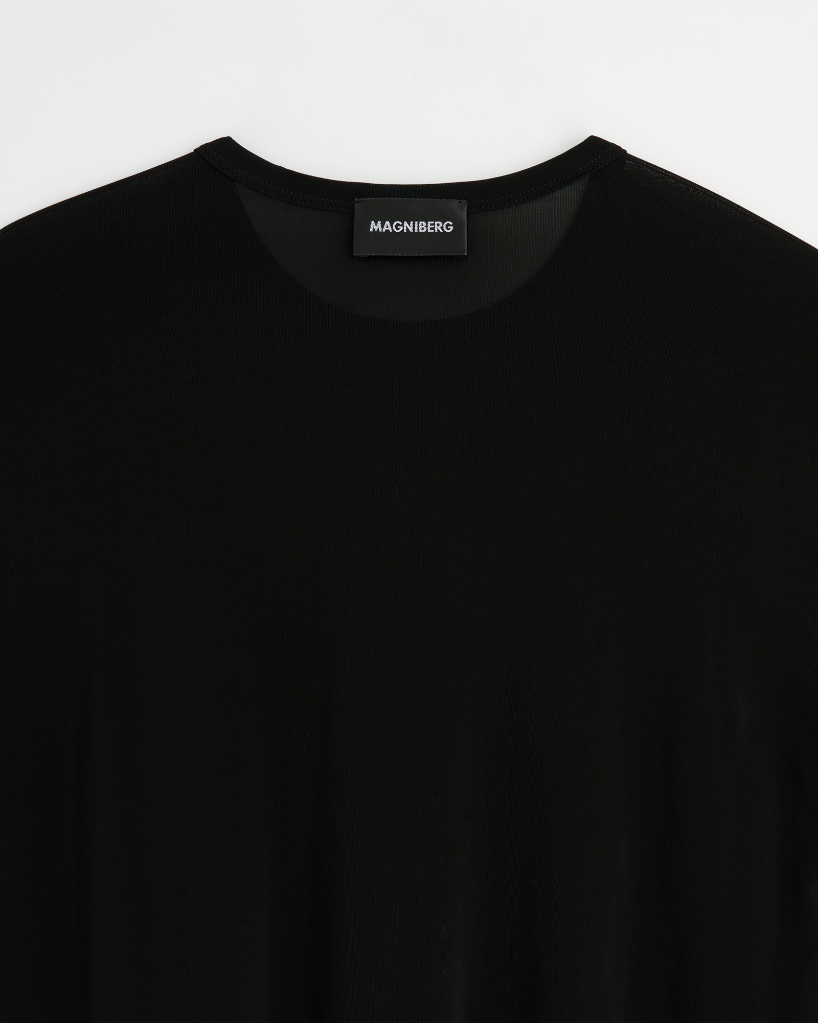 Love long sleeve shirt | Sheer black Viscose