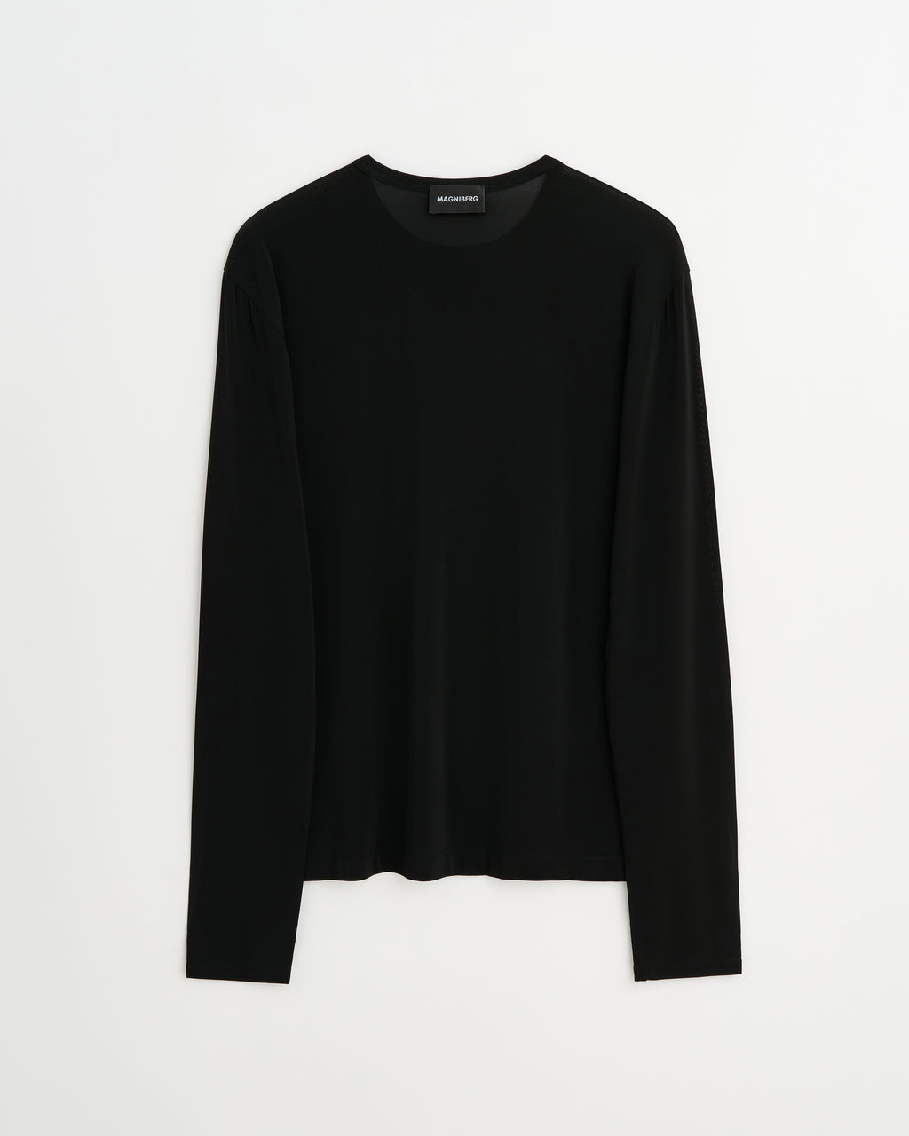 Love long sleeve shirt | Sheer black Viscose