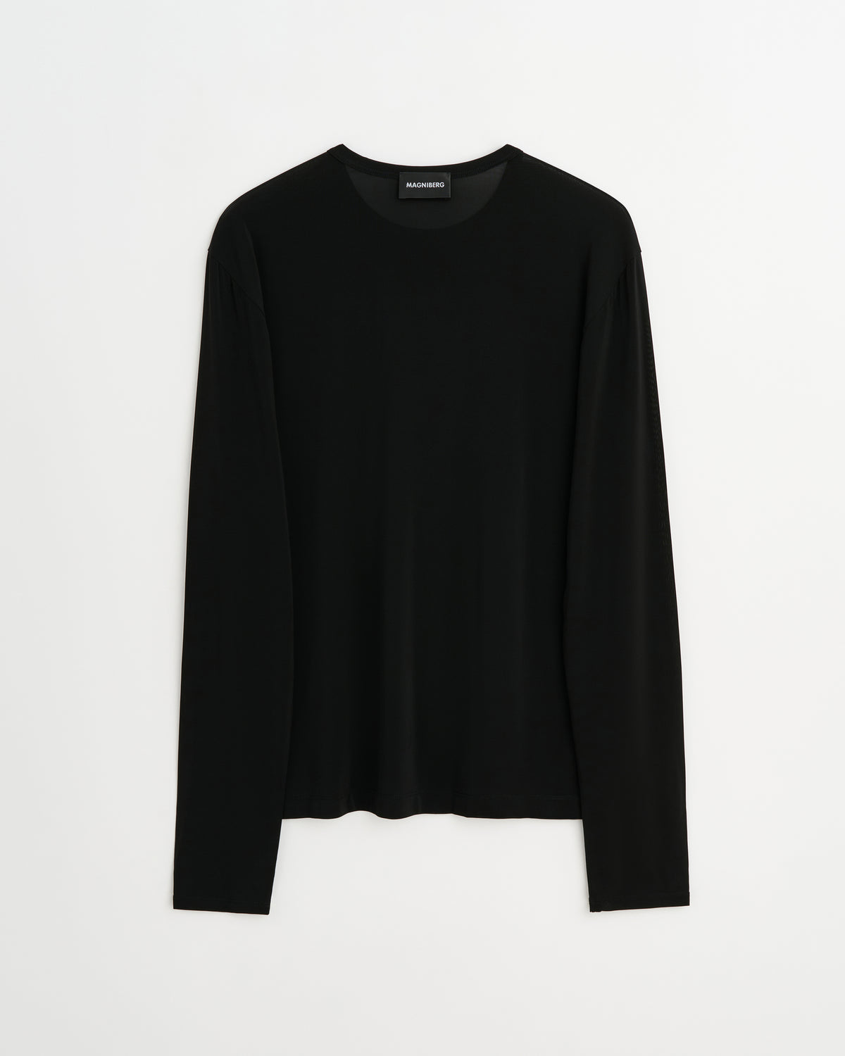 Love long sleeve shirt | Sheer black Viscose