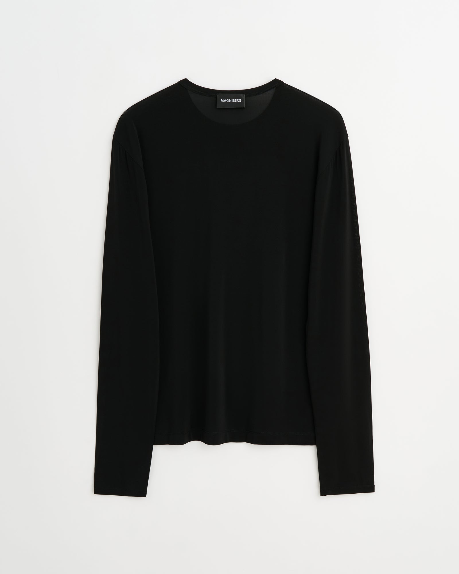 Love long sleeve shirt | Sheer black Viscose