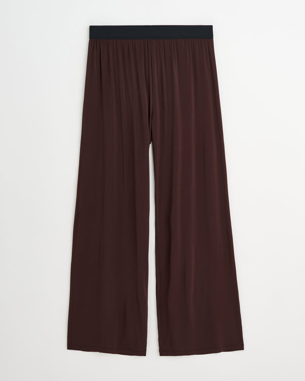 Love pants | Sheer cherry brown Viscose