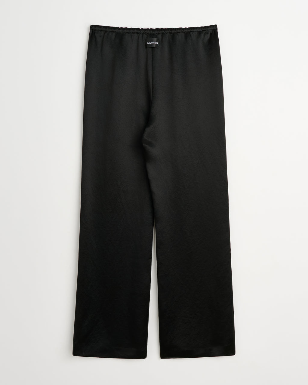 Low pants | Shiny black Acetate