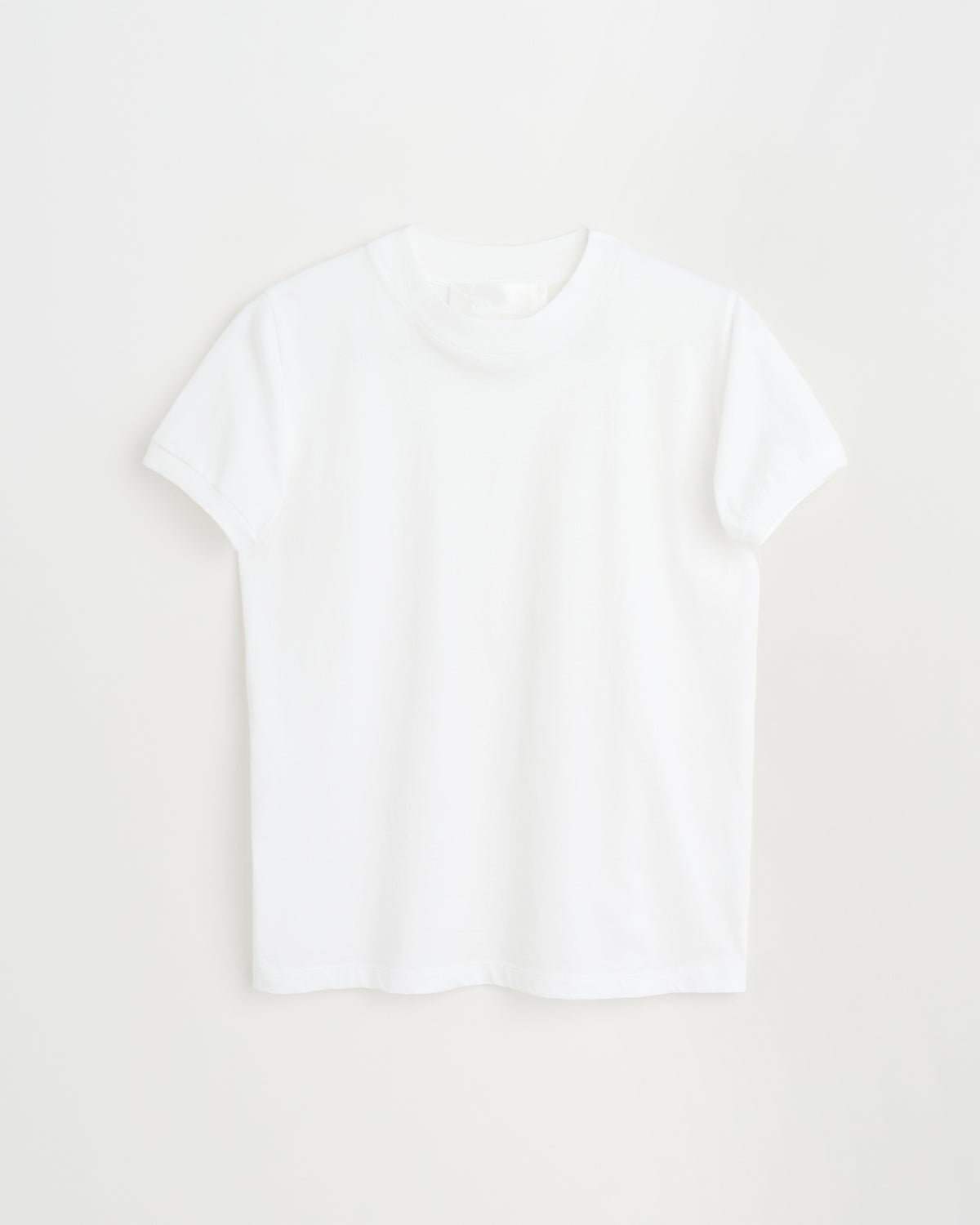 Smooth t-shirt | Washed white Jersey
