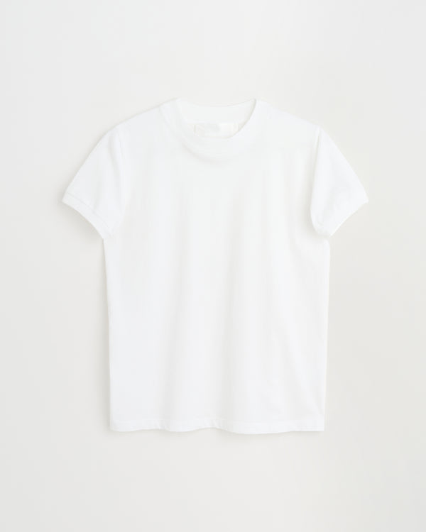 Smooth t-shirt | Washed white Jersey
