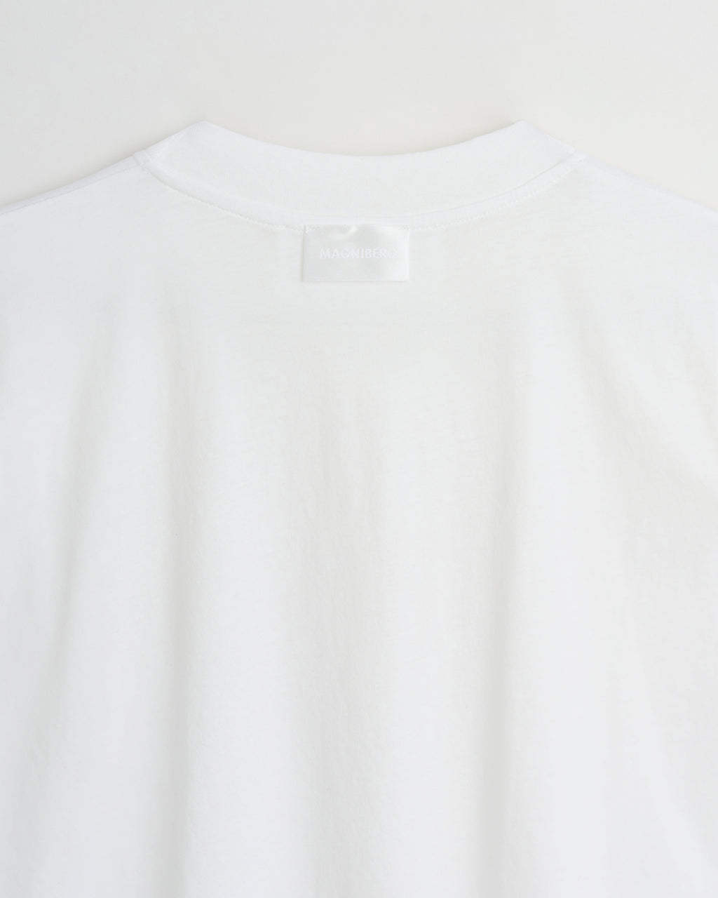Smooth t-shirt | Washed white Jersey