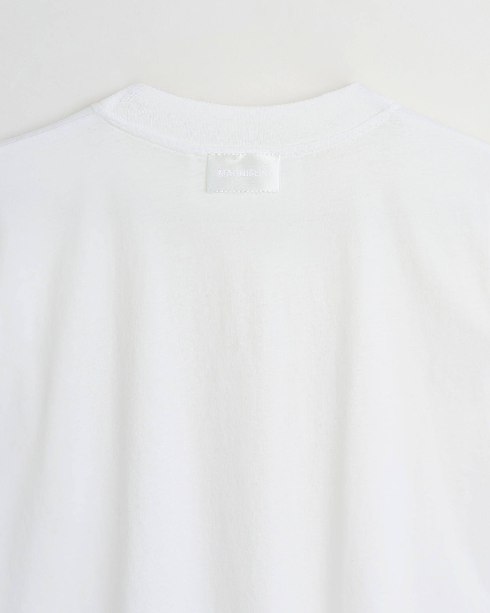 Smooth t-shirt | Washed white Jersey