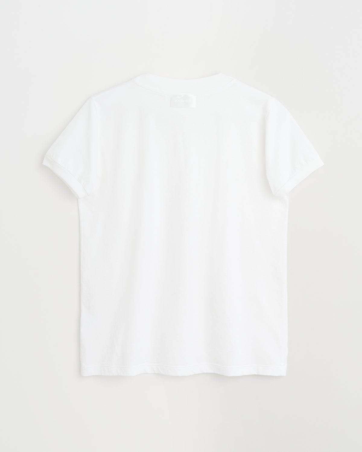 Smooth t-shirt | Washed white Jersey