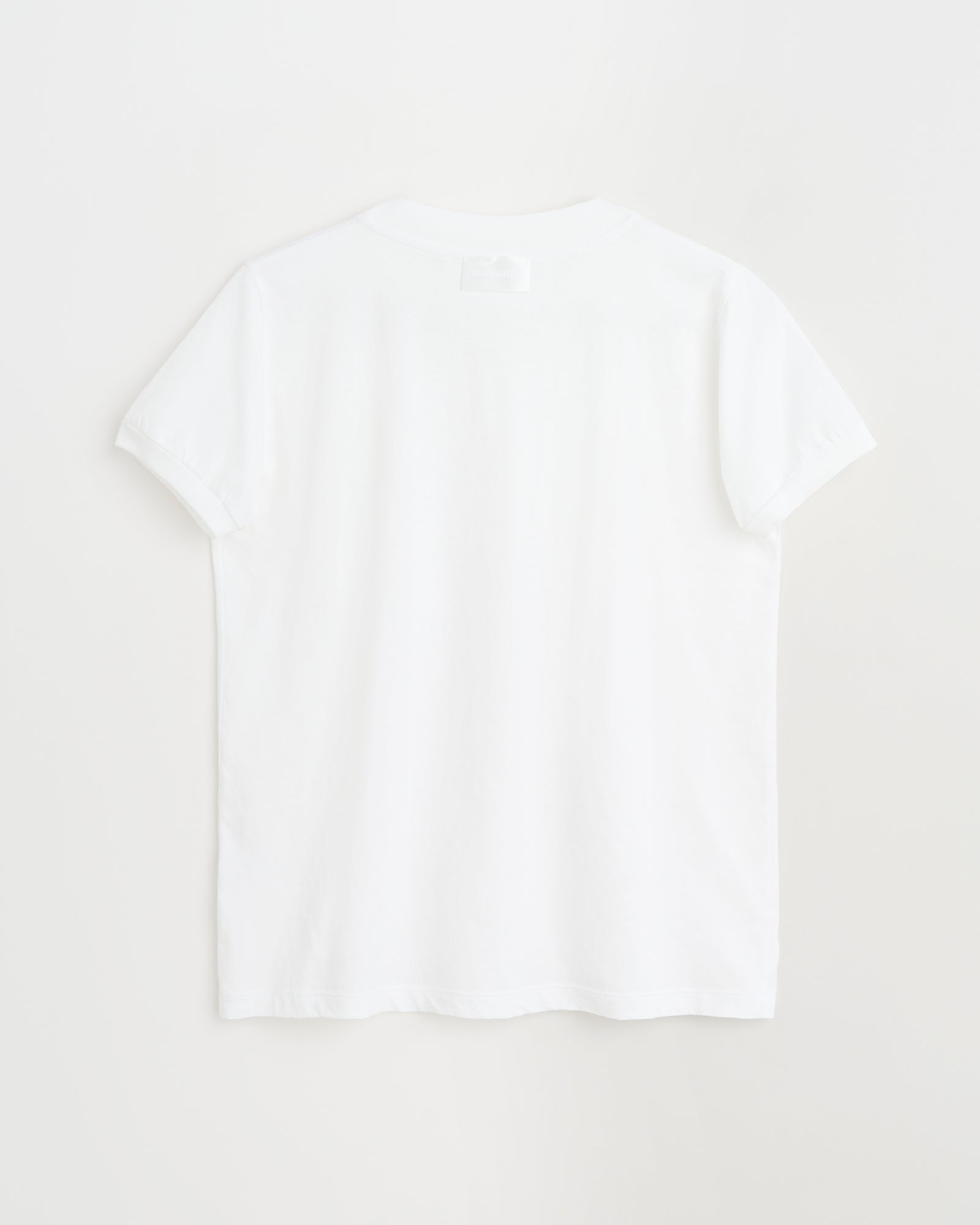Smooth t-shirt | Washed white Jersey