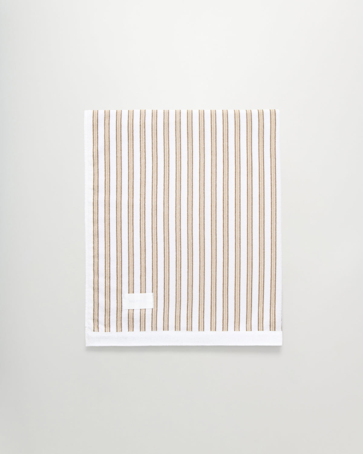Wall Street bath sheet | Stripe light beige Terry