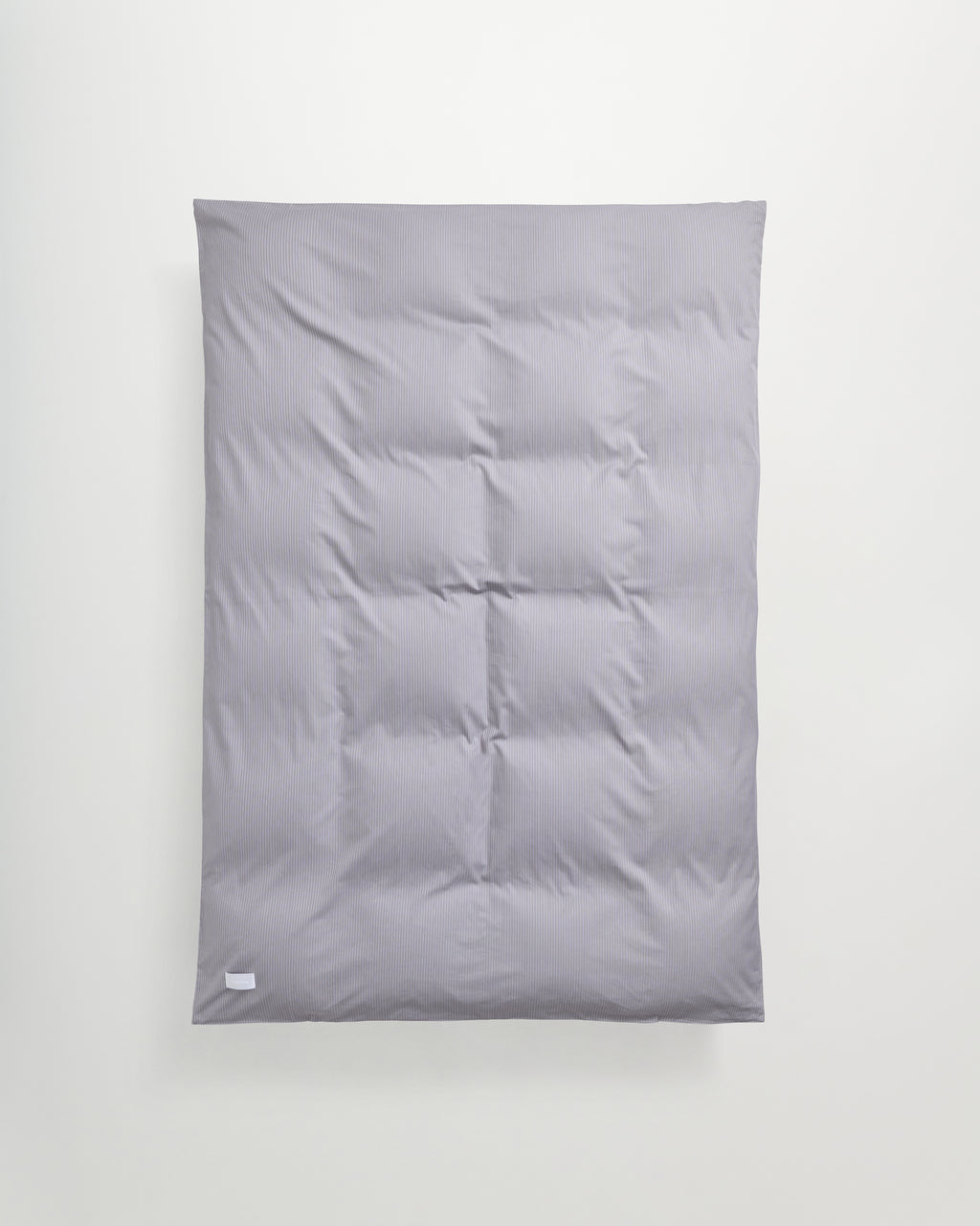 Wall Street duvet cover | Stripe dark grey Oxford