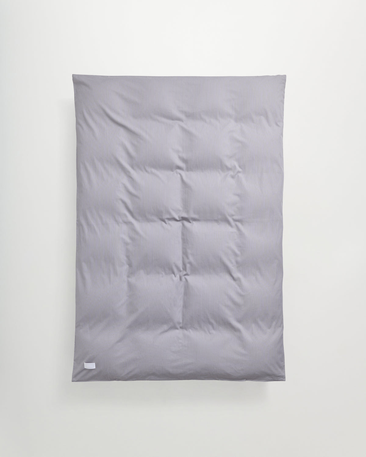 Wall Street duvet cover | Stripe dark grey Oxford