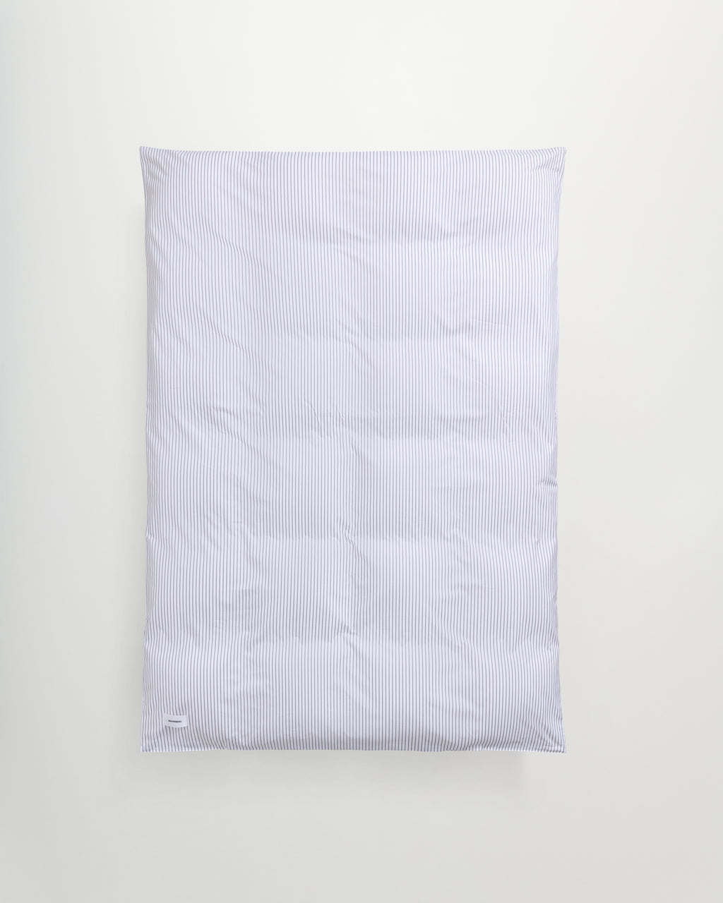 Wall Street duvet cover | Stripe grey Oxford