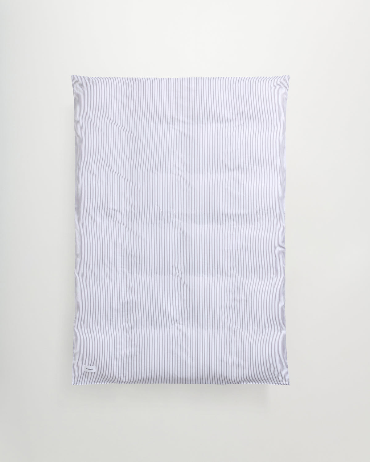 Wall Street duvet cover | Stripe grey Oxford