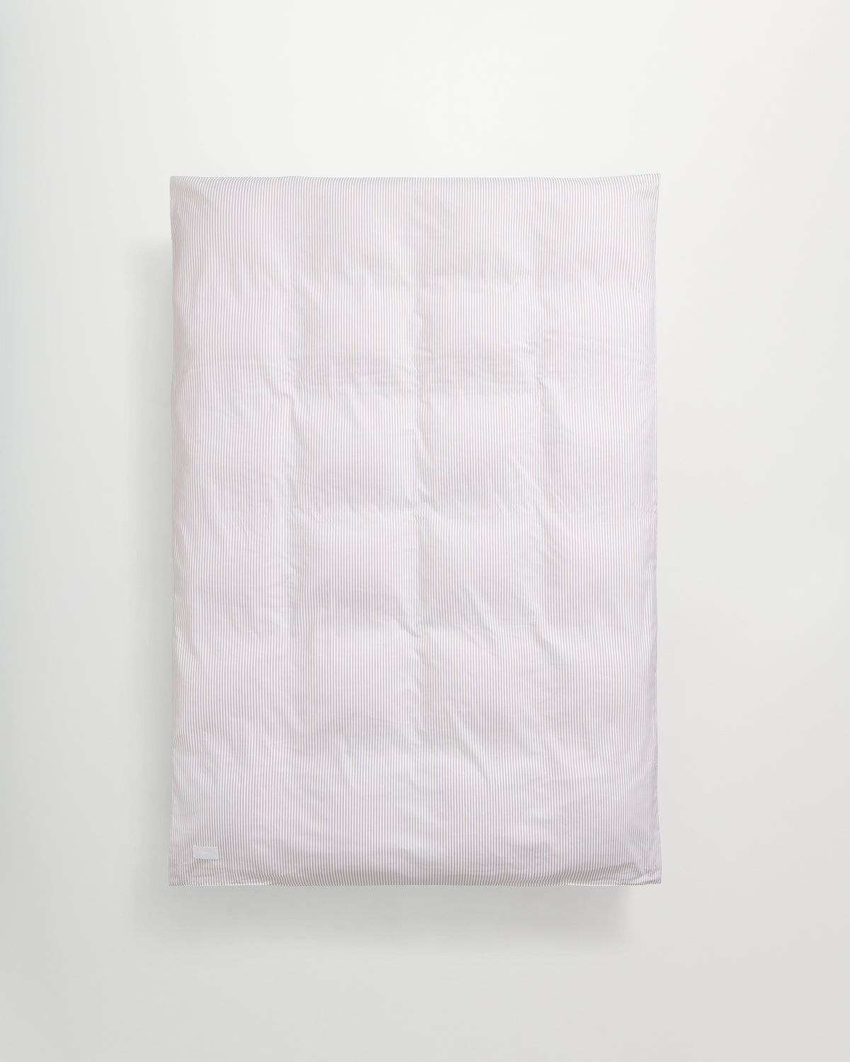 Wall Street duvet cover | Stripe light beige Oxford