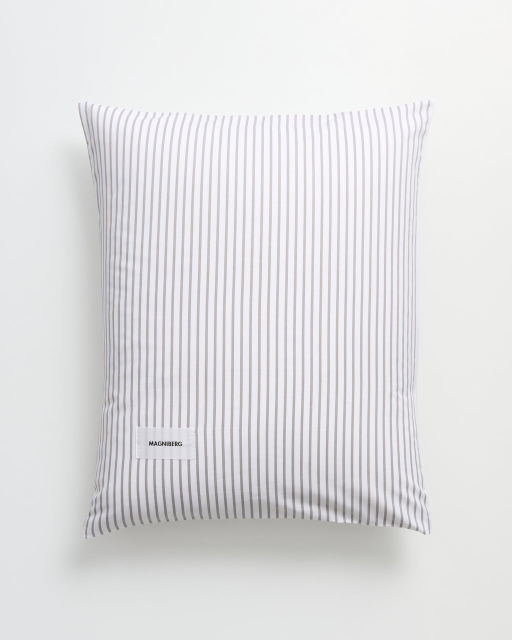 Wall Street pillow case | Stripe grey Oxford