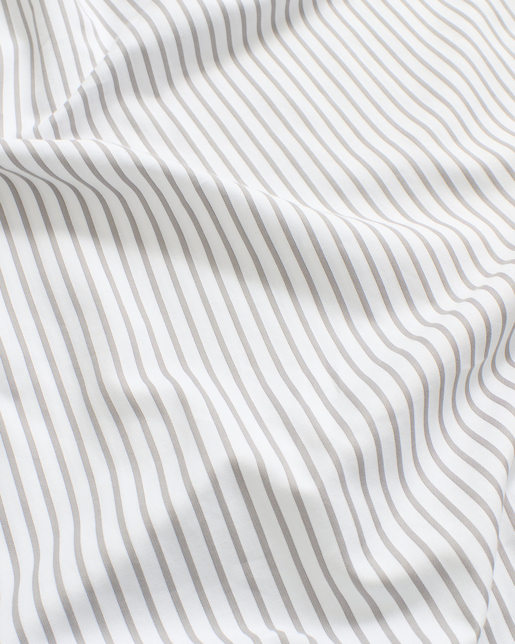 Wall Street duvet cover | Stripe grey Oxford