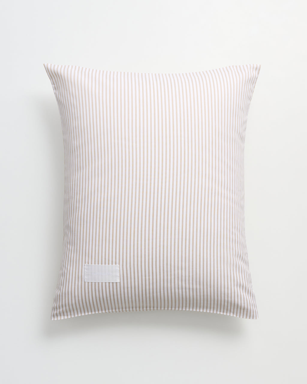 Wall Street pillow case | Stripe light beige Oxford