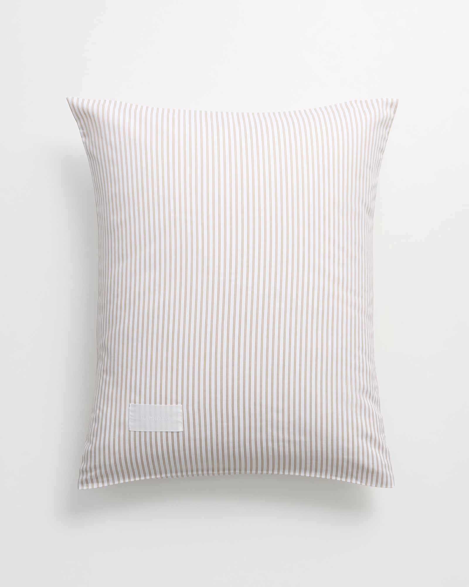 Wall Street pillow case | Stripe light beige Oxford