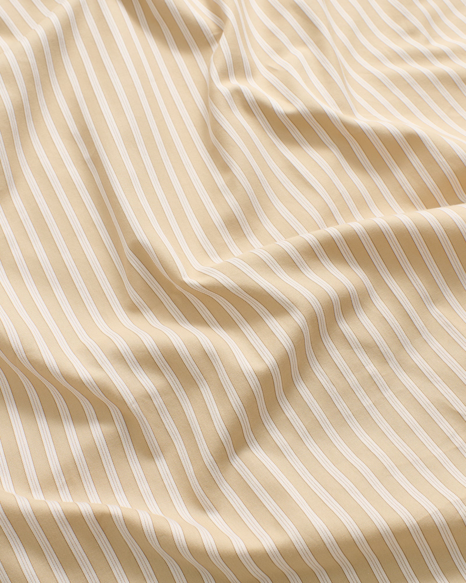 Wall Street duvet cover | Stripe medium beige Oxford