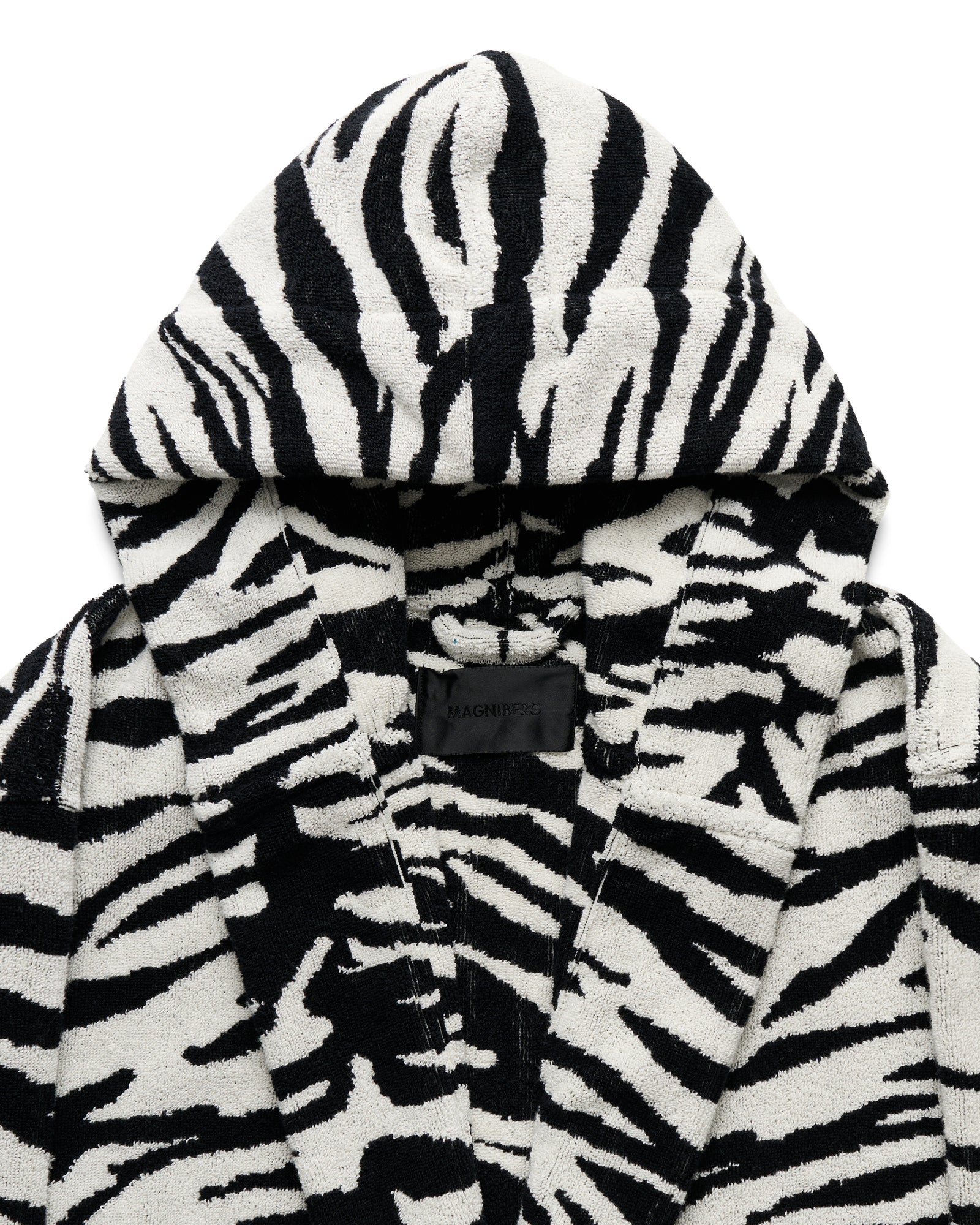 Wild bathrobe | Coconut white tiger Terry