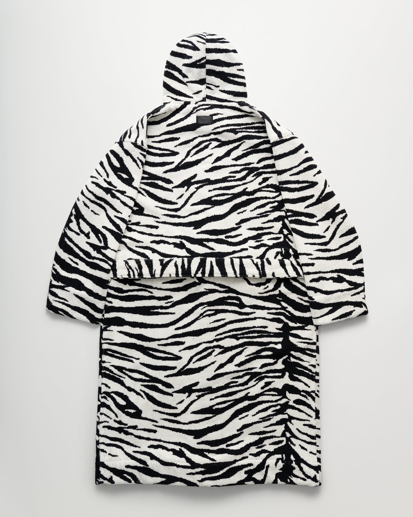 Wild bathrobe | Coconut white tiger Terry