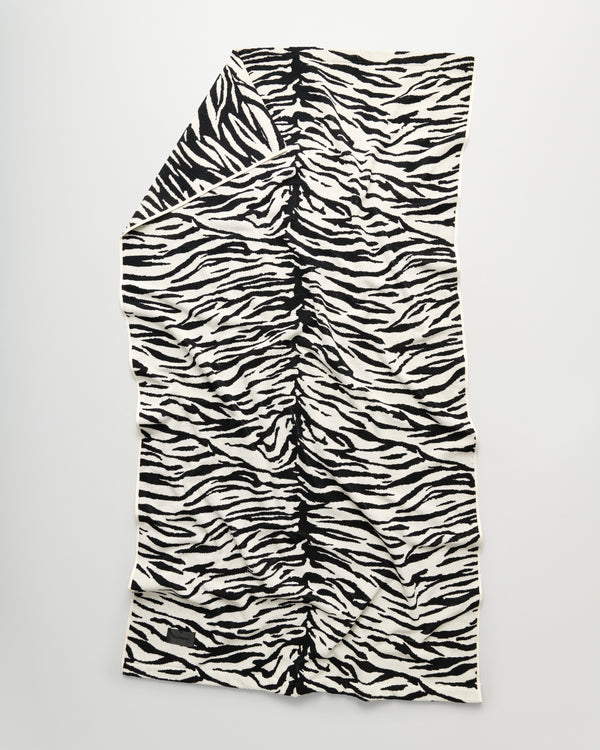 Wild bath sheet | Coconut white tiger Terry