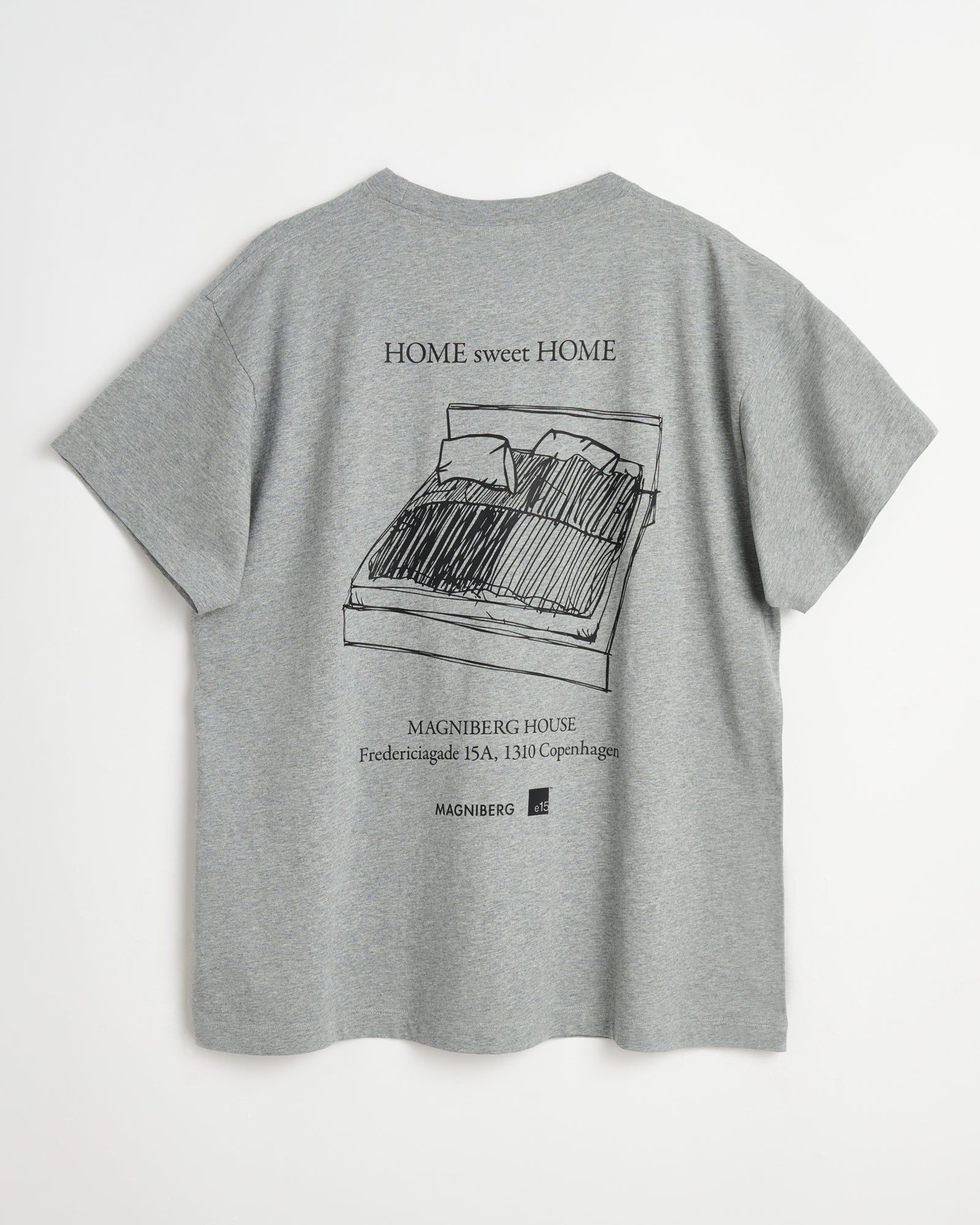 Magniberg House: HOME sweet HOME | Washed grey melange Jersey