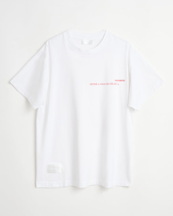 Magniberg House: HOME is where the HEART is | Washed white Jersey